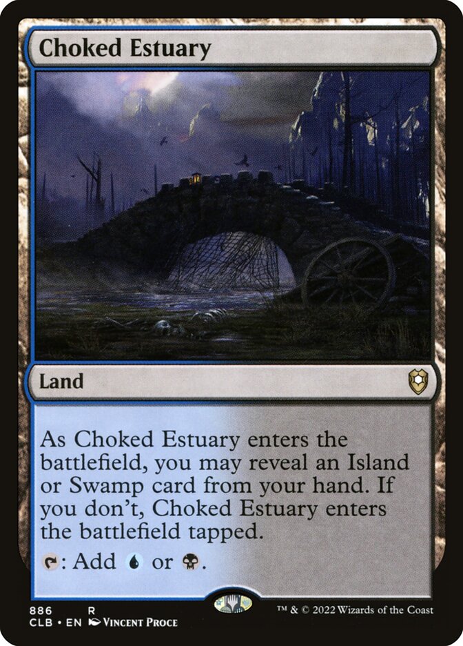 Choked Estuary (Commander Legends: Battle for Baldur's Gate #886)