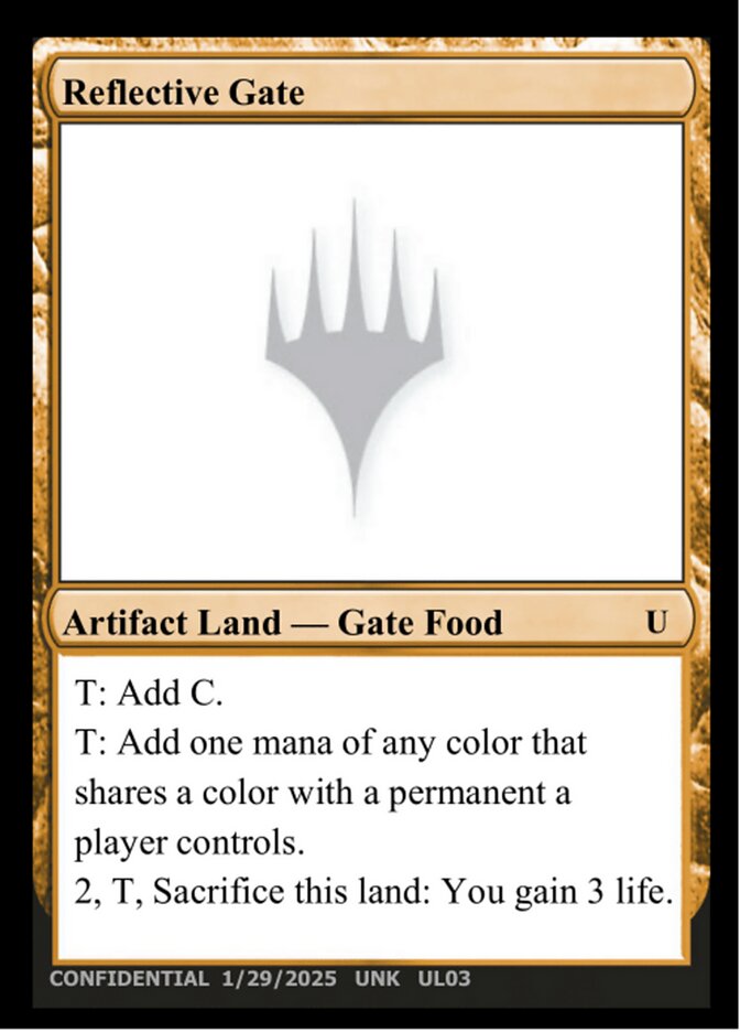 Reflective Gate MTG card