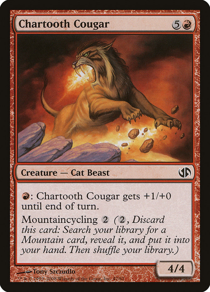 Chartooth Cougar (Duel Decks: Jace vs. Chandra #47)