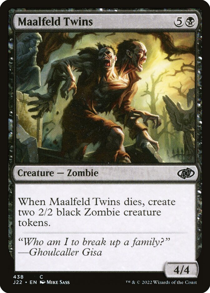 Maalfeld Twins (Jumpstart 2022 #438)