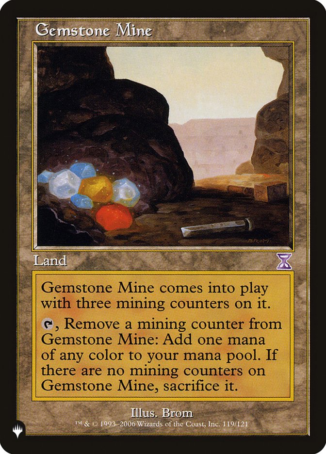 Gemstone Mine (The List #TSB-119)