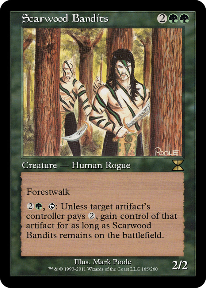 Scarwood Bandits (Masters Edition IV #165)