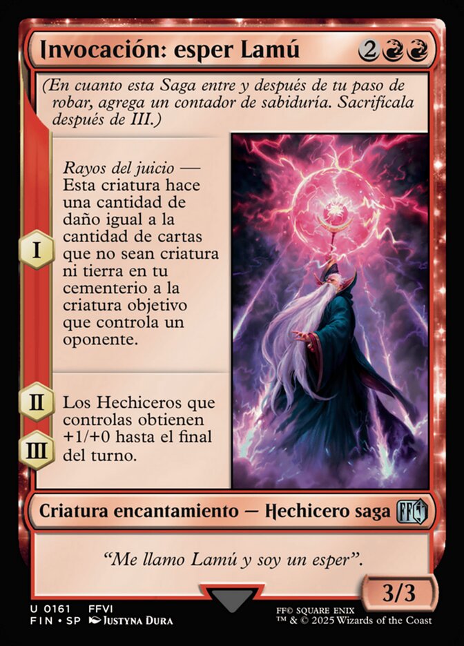 Invocación: esper Lamú