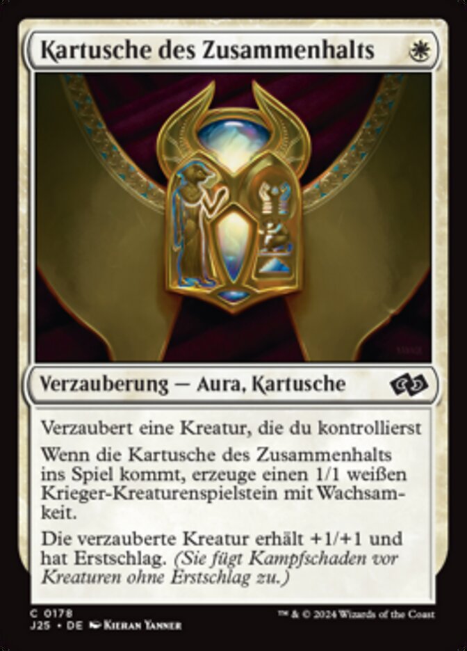 Kartusche des Zusammenhalts