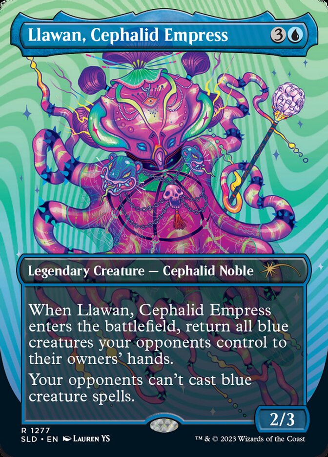 Llawan, Cephalid Empress (Secret Lair Drop #1277)