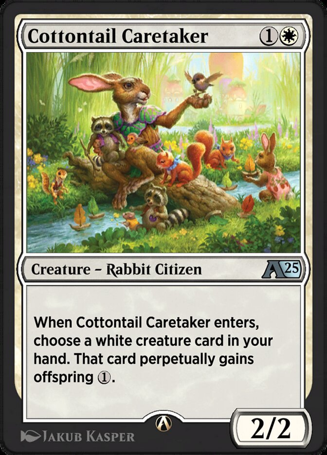 Cottontail Caretaker (Alchemy: Bloomburrow #2)