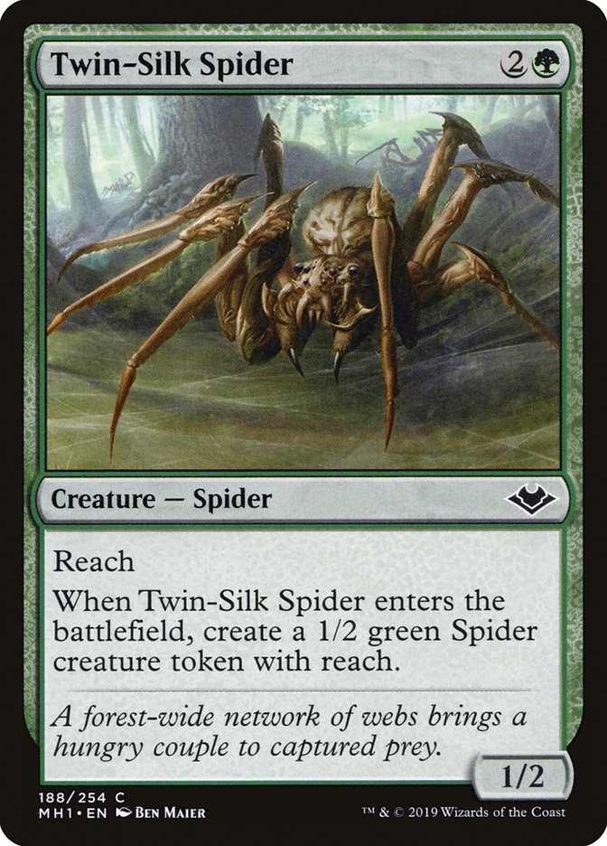Twin-Silk Spider (Modern Horizons #188)