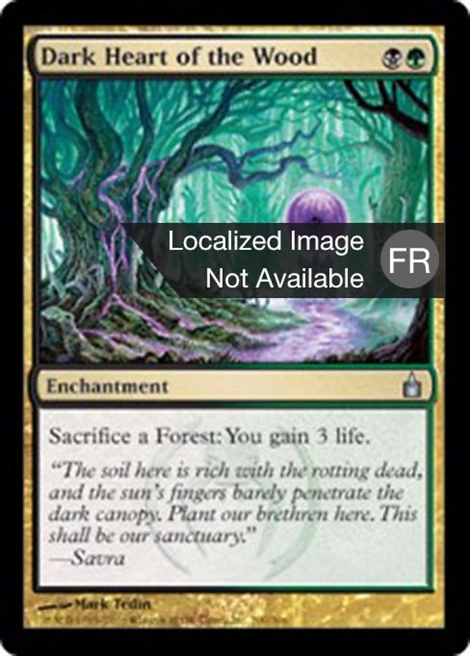 Dark Heart of the Wood (Ravnica: City of Guilds #200)