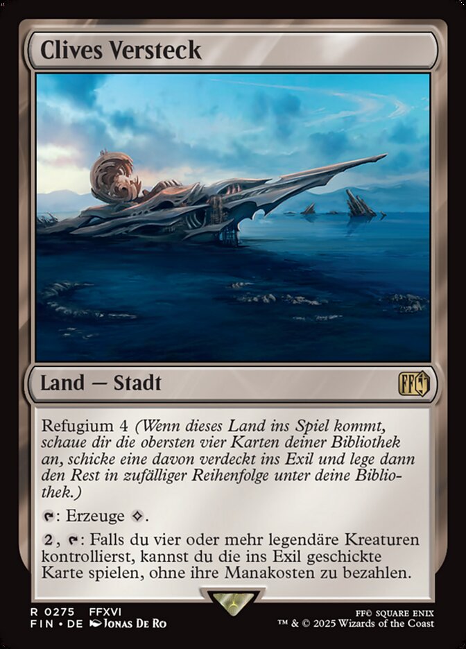 Clives Versteck