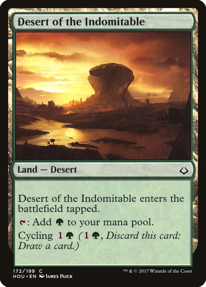 Desert of the Indomitable (Hour of Devastation #172)