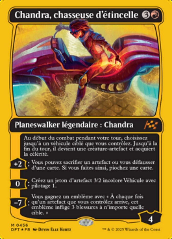 Chandra, chasseuse d'étincelle