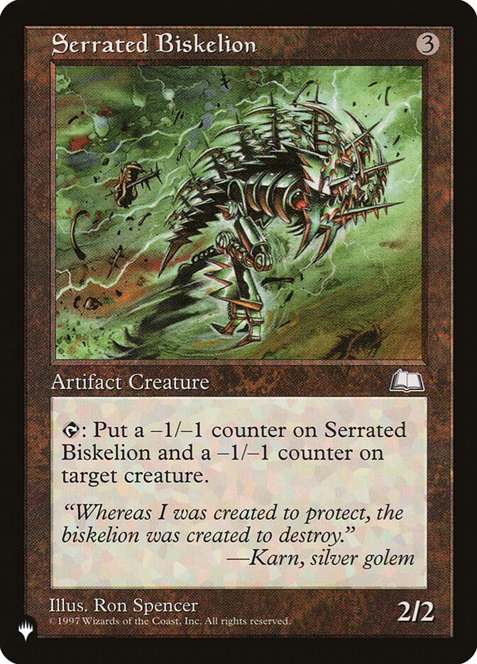 Serrated Biskelion (The List #WTH-156)