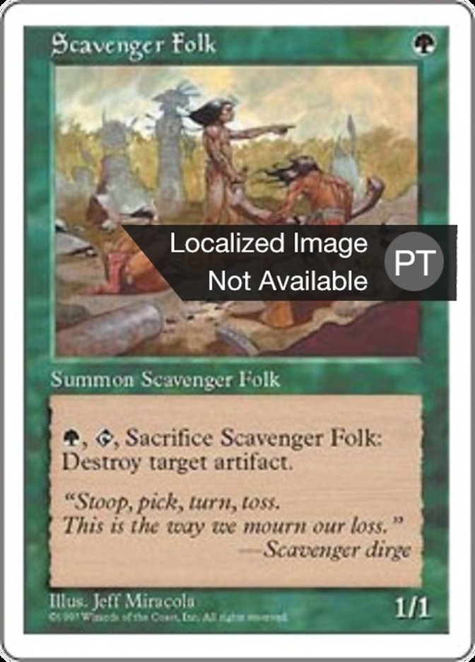 Scavenger Folk (Fifth Edition #323)