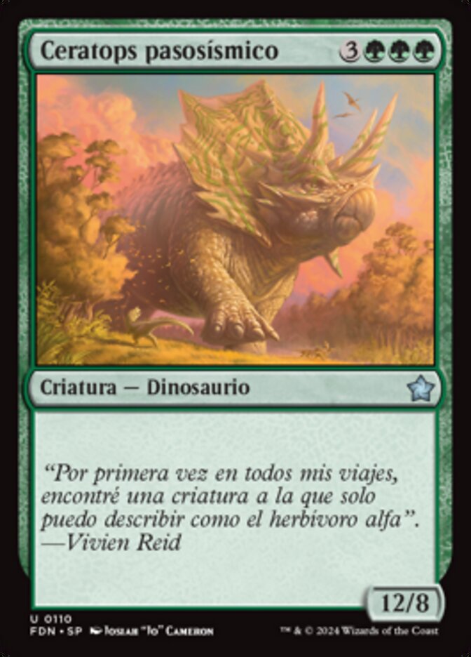 Ceratops pasosísmico