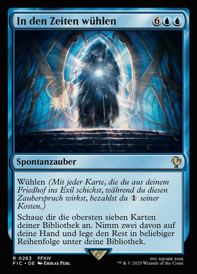 In den Zeiten wühlen