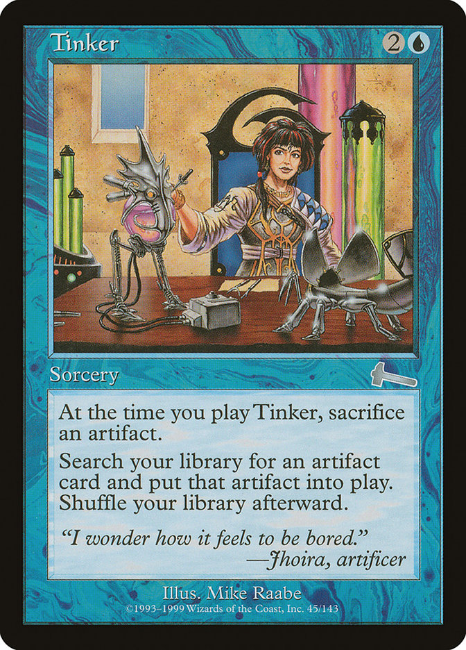 Tinker (Urza's Legacy #45)