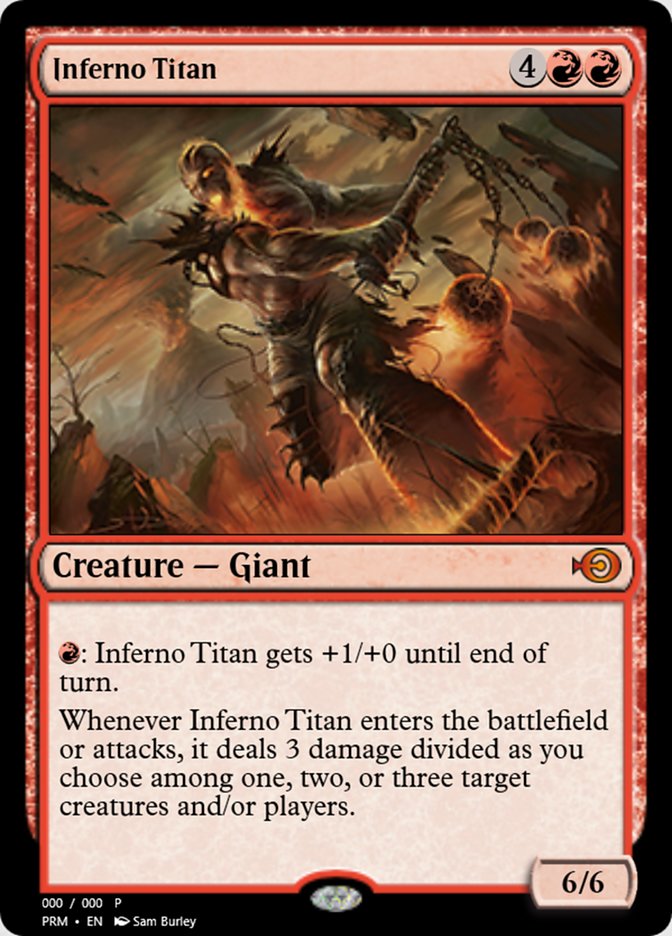 Inferno Titan (Magic Online Promos #62405)