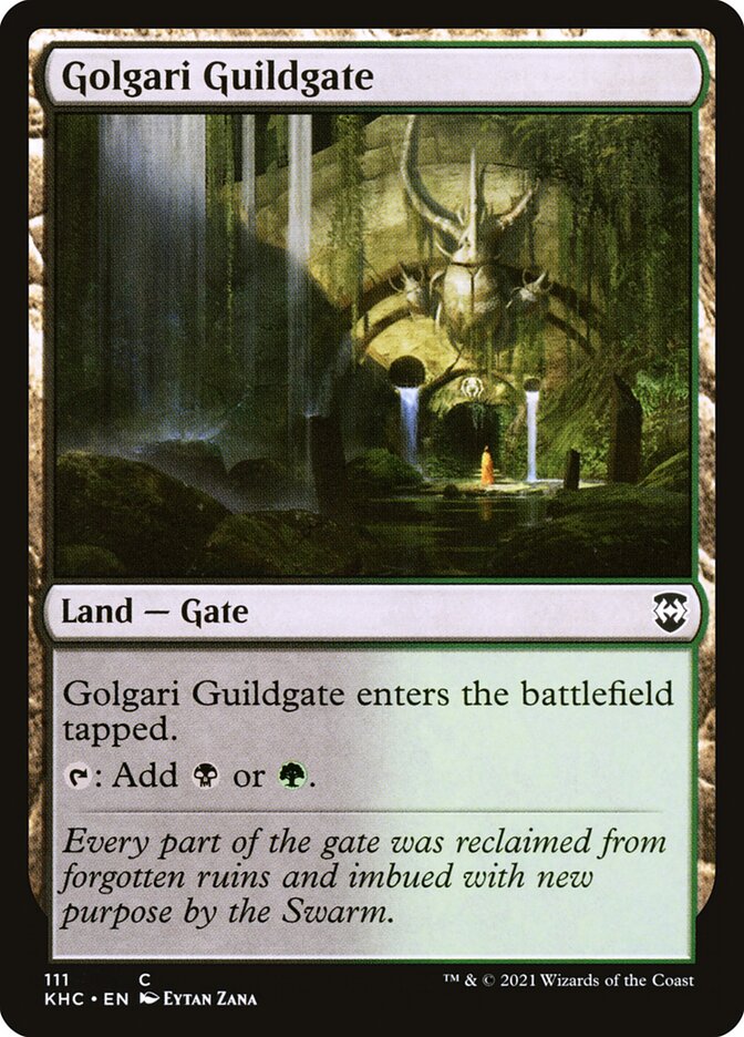 Golgari Guildgate (Kaldheim Commander #111)