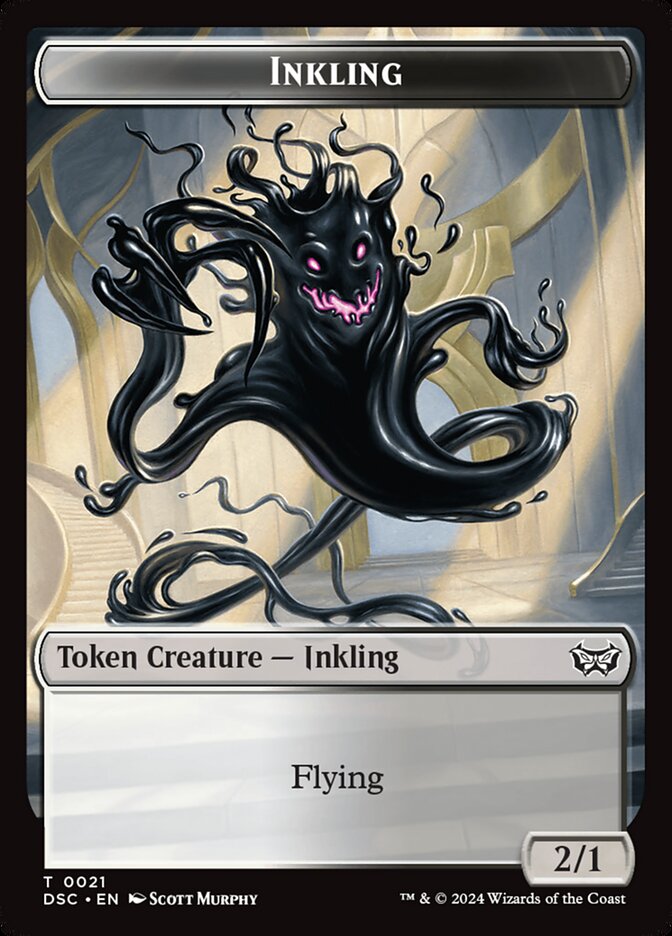 Inkling (Duskmourn Commander Tokens #21)