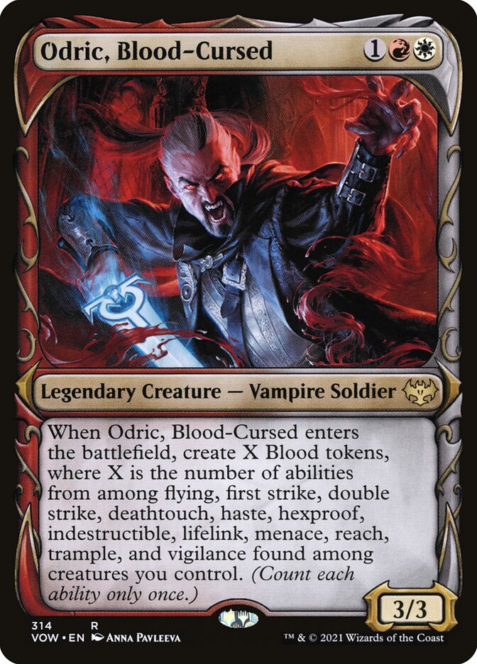 Odric, Blood-Cursed (Innistrad: Crimson Vow #314)