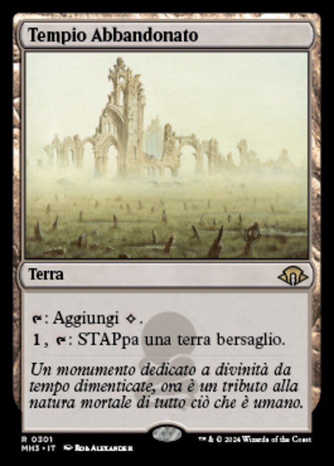 Deserted Temple (Modern Horizons 3 #301)