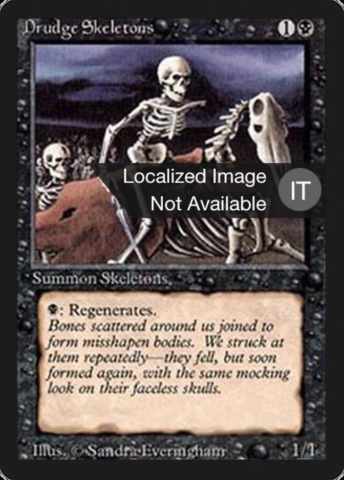 Drudge Skeletons (Foreign Black Border #107)