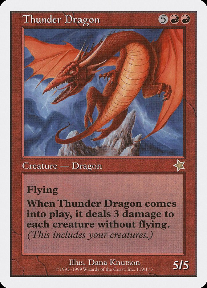 Thunder Dragon (Starter 1999 #119)