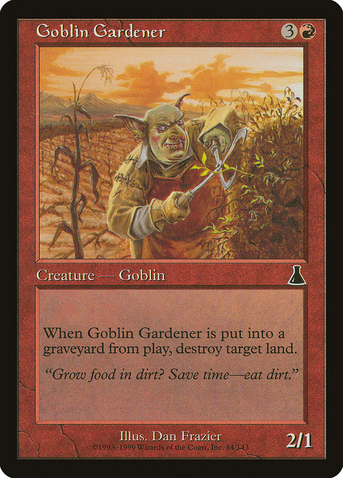 Goblin Gardener (Urza's Destiny #84)
