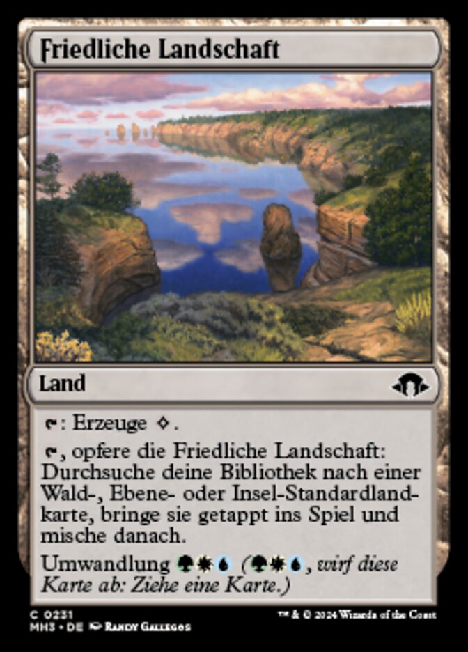 Friedliche Landschaft