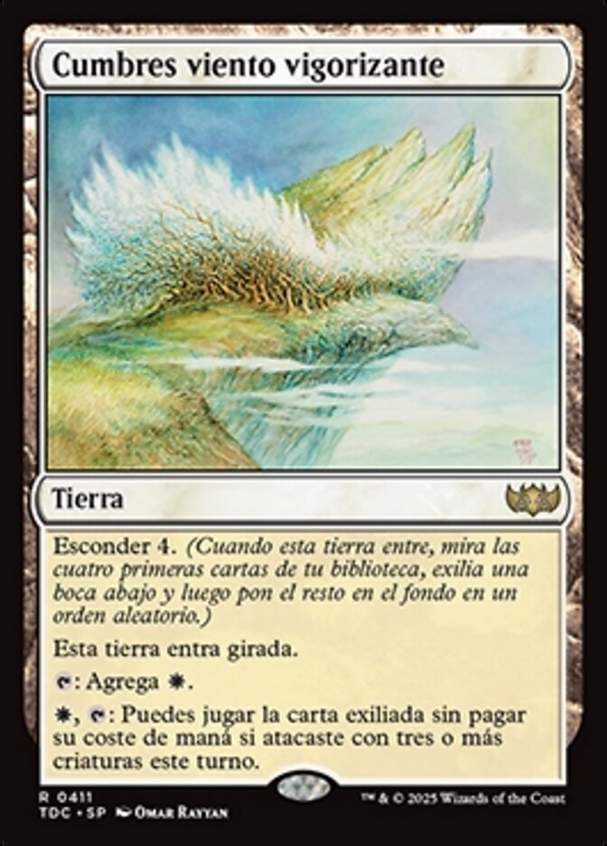 Cumbres viento vigorizante