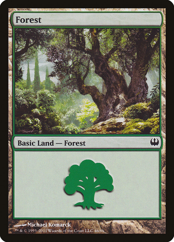 Forest (Duel Decks: Knights vs. Dragons #46)