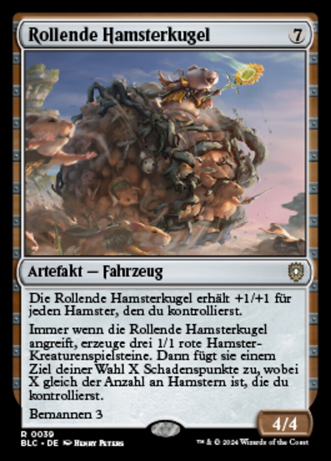 Rolling Hamsphere (Bloomburrow Commander #39)