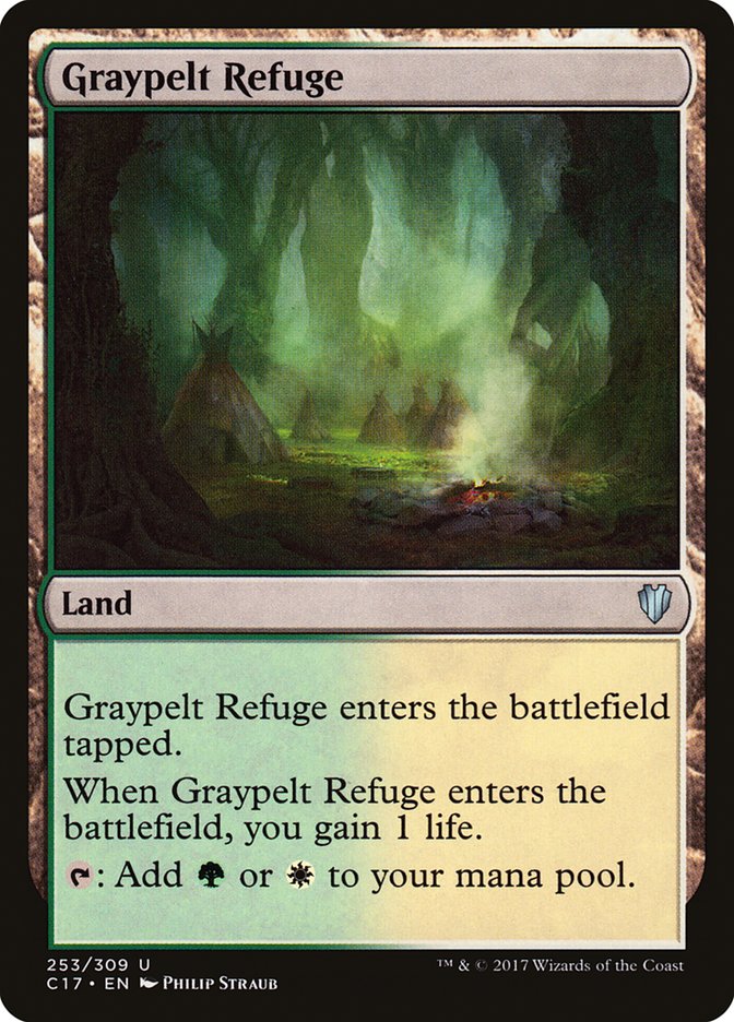 Graypelt Refuge (Commander 2017 #253)