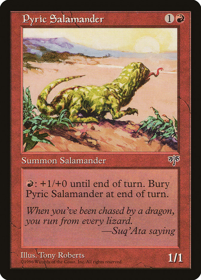 Pyric Salamander (Mirage #187)