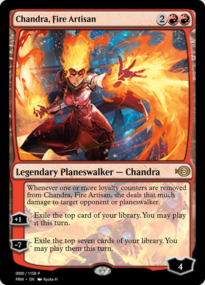Chandra, Fire Artisan (Magic Online Promos #72263)