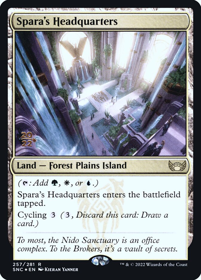 Spara's Headquarters (Streets of New Capenna Promos #257s)