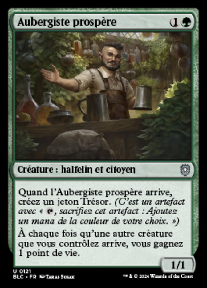 Aubergiste prospère