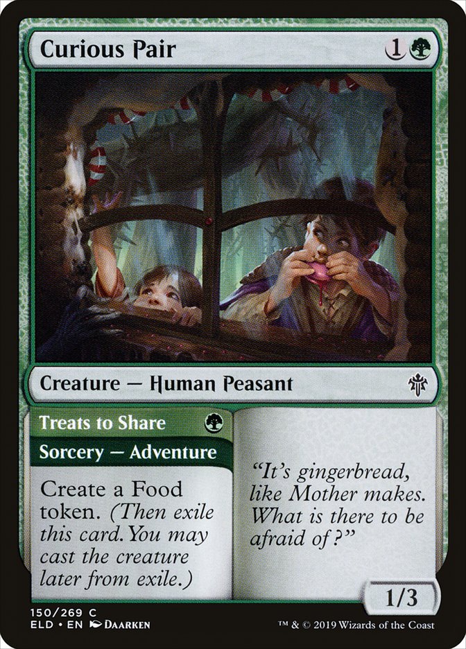 Curious Pair // Treats to Share (Throne of Eldraine #150)