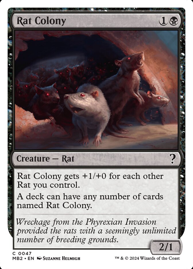 Rat Colony (Mystery Booster 2 #47)