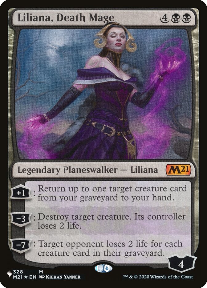 Liliana, Death Mage (The List #M21-328)