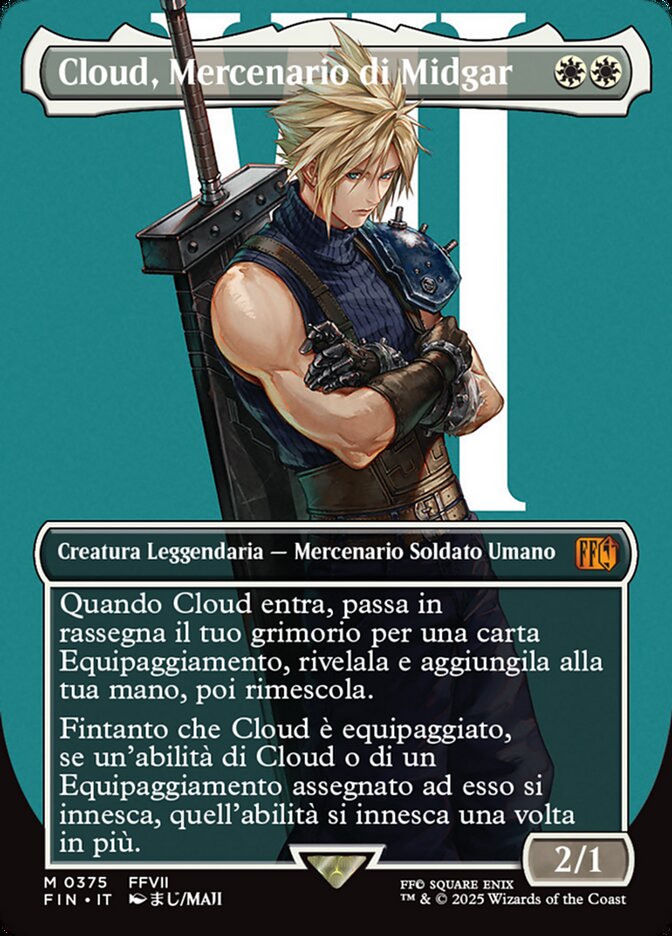 Cloud, Mercenario di Midgar