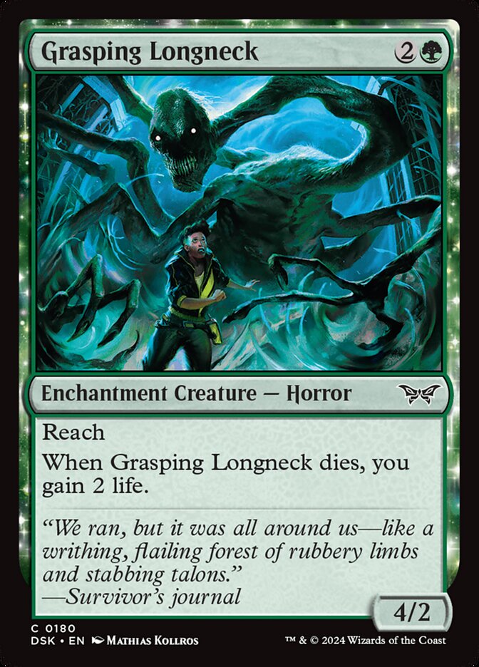 MTG Duskmourn – All Monogreen Cards Revealed