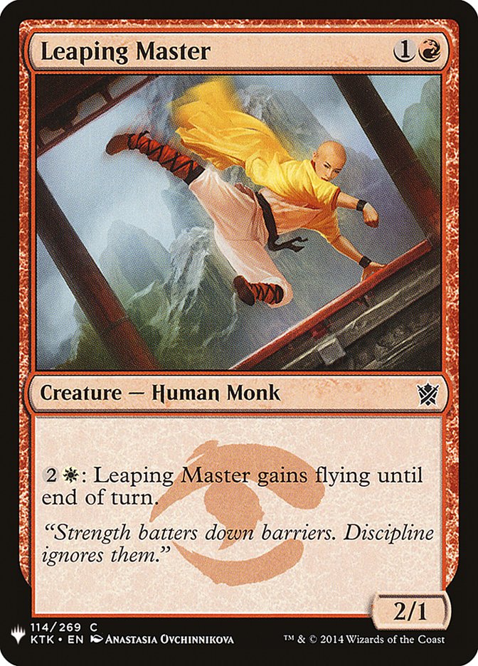 Leaping Master (The List #KTK-114)