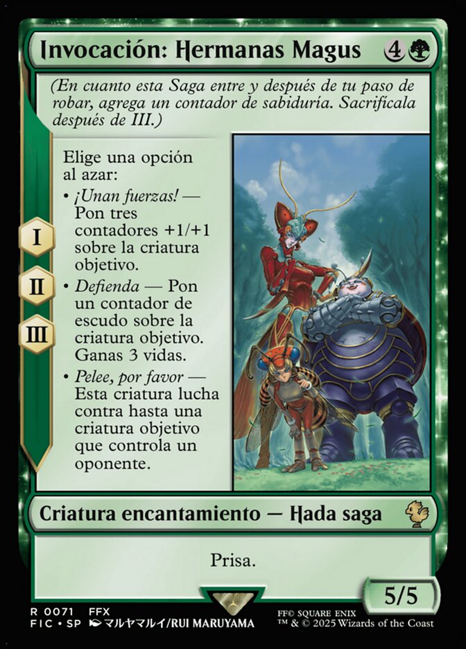 Invocación: Hermanas Magus