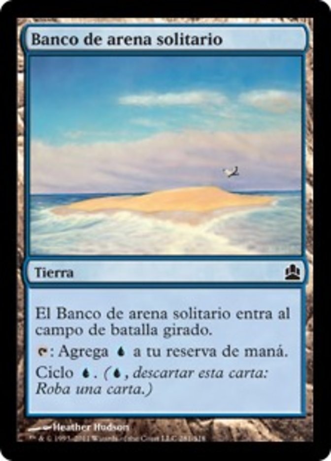 Banco de arena solitario (Lonely · Commander (CMD) #281 · Scryfall Magic: The Gathering Search