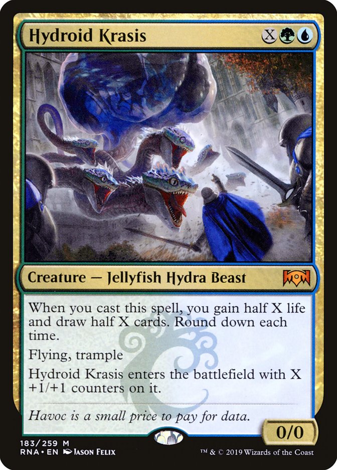 Hydroid Krasis (Ravnica Allegiance #183)