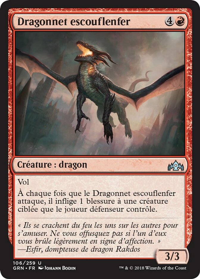 Dragonnet escouflenfer