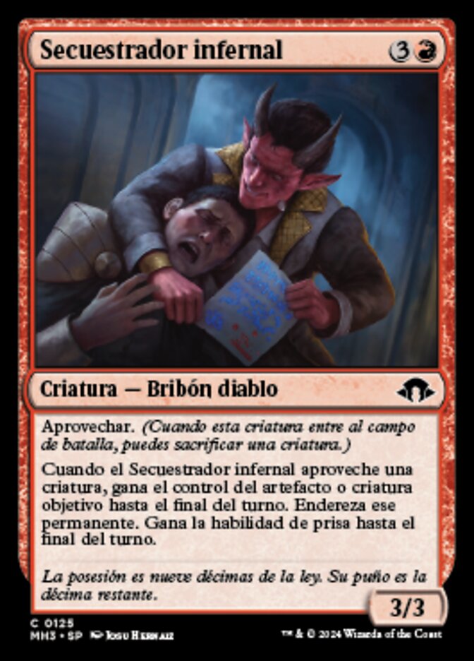 Infernal Captor (Modern Horizons 3 #125)