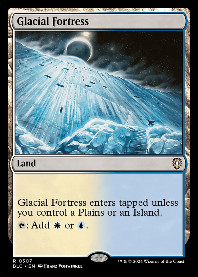 Glacial Fortress (Bloomburrow Commander #307)