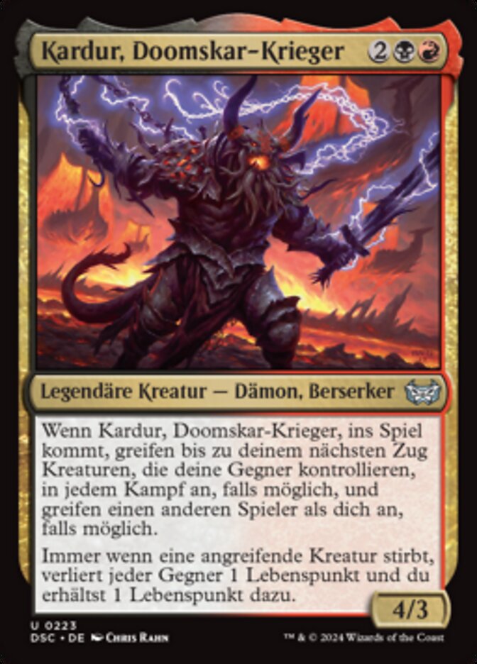 Kardur, Doomskar-Krieger